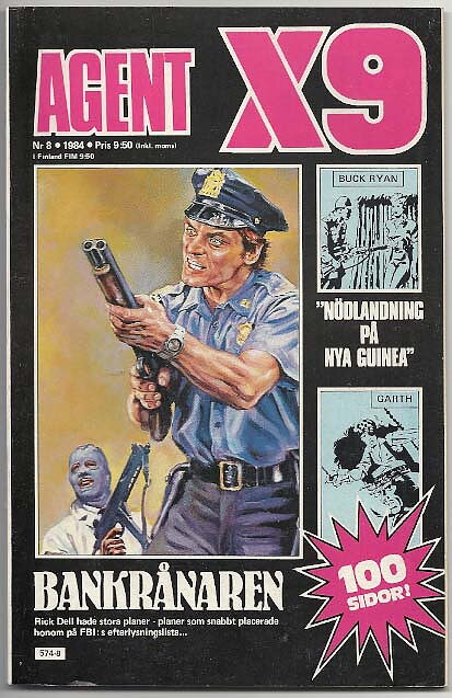 Agent X9 1984 Nr 8 VF+