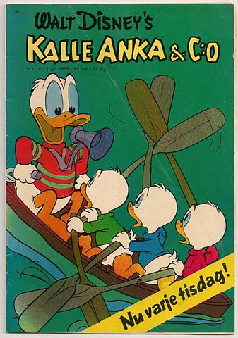 Kalle Anka & C:O 1959 Nr 14 VG