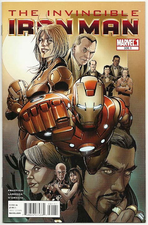 Invincible Iron Man # 500.1 NM Ny Import