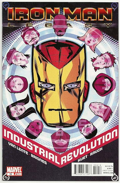 Iron Man: Legacy # 10 NM Ny Import