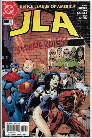 JLA # 109 NM-