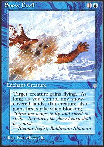 MTG Ice Age - Snow Devil