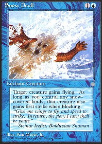 MTG Ice Age - Snow Devil