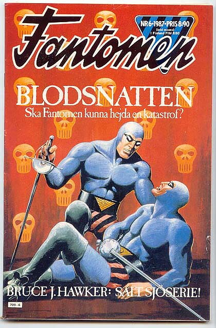 Fantomen 1987 Nr 6 FN+