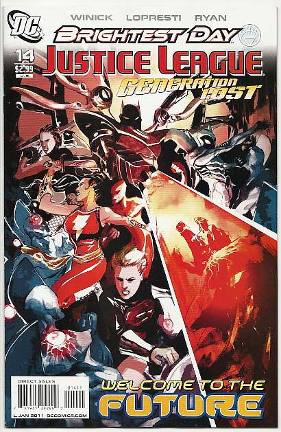 Justice League: Generation Lost # 14 NM Ny Import