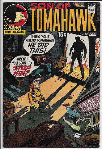 Tomahawk # 134 VF+