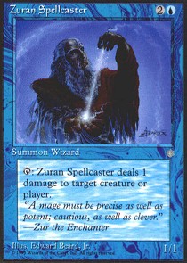Ice Age by Magic the Gathering the Gathering Magic Zuran Spellcaster