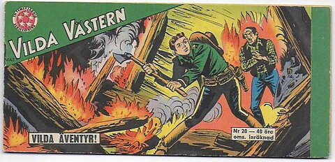 Vilda Västern 1966 Nr 20 VF