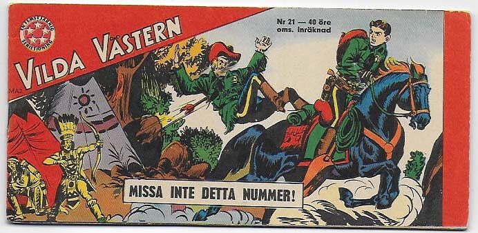 Vilda Västern 1966 Nr 21 FN+