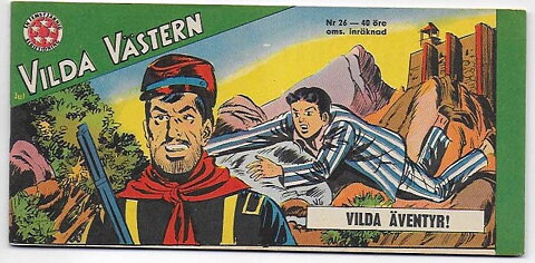 Vilda Västern 1966 Nr 26 VF/NM