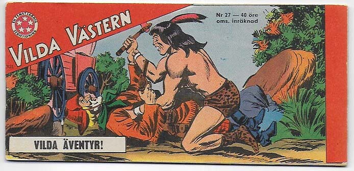 Vilda Västern 1966 Nr 27 VF/NM