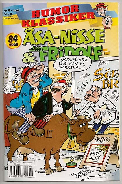 Humorklassiker 2008 Nr 6 NM Ny Oläst
