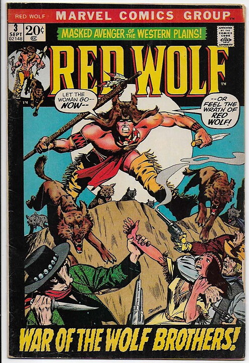Red Wolf # 3 FN/VF