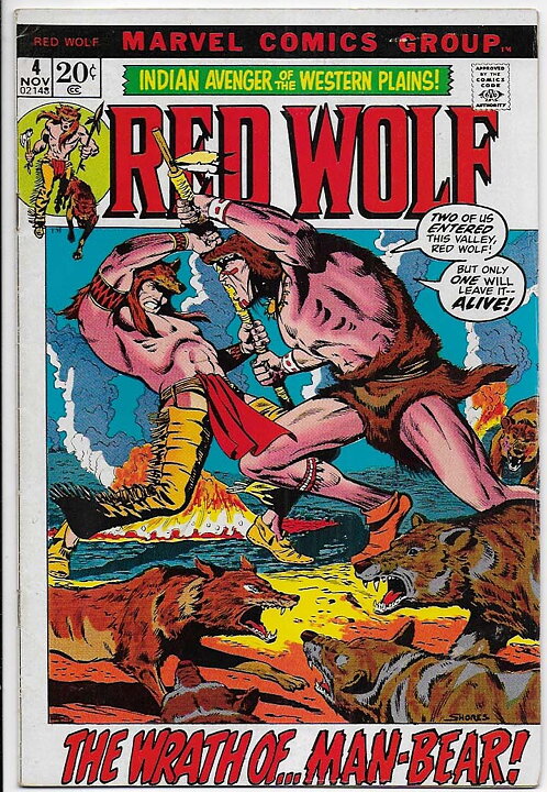 Red Wolf # 4 VF