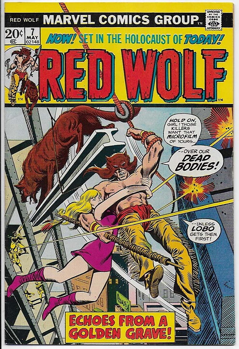Red Wolf # 7 VF+