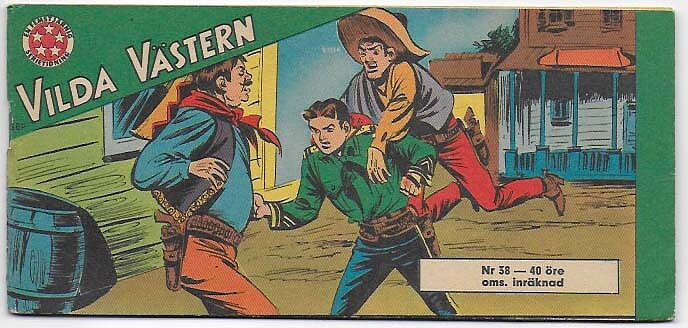 Vilda Västern 1966 Nr 38 VG