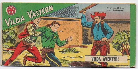 Vilda Västern 1966 Nr 41 VG-