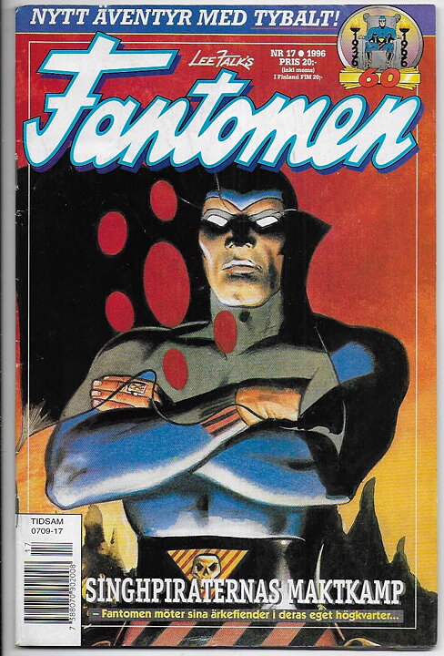 Fantomen 1996 Nr 17 VG Pren-ex