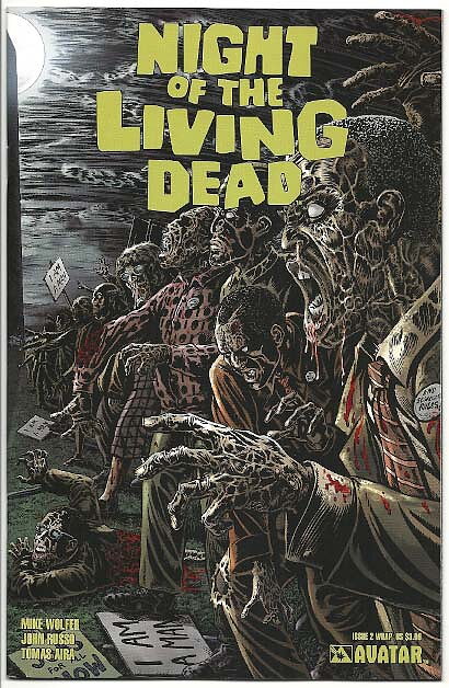 Night of The Living Dead # 2 Wrap Cover NM Ny Import
