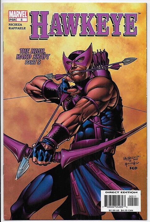 Hawkeye Volume 2 # 5 VF/NM