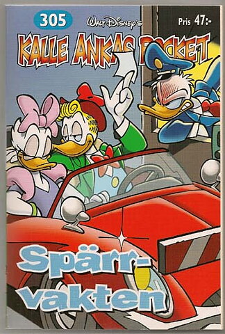 Kalle Ankas Pocket Nr 305 VF 1:a Upplaga