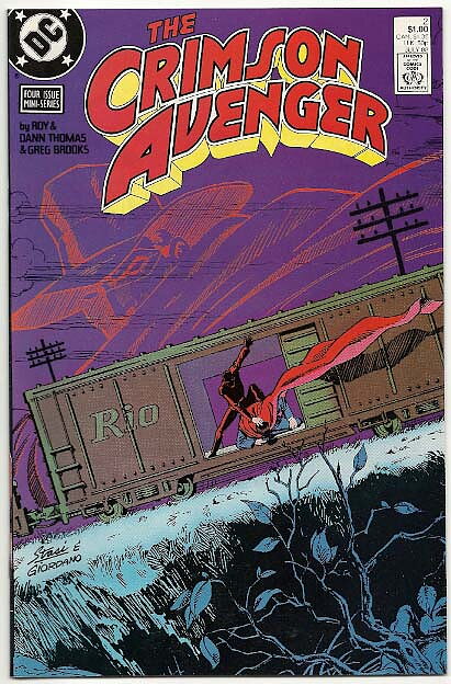 Crimson Avenger Limited Series # 2 VF-NM
