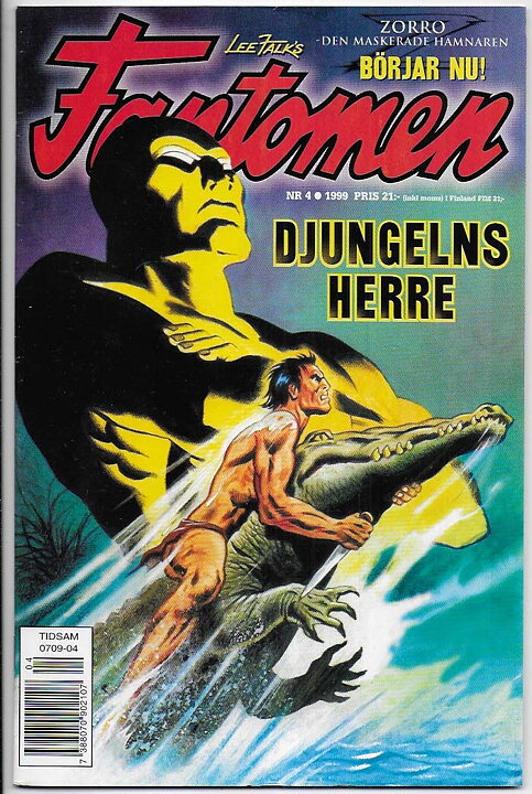 Fantomen 1999 Nr 4 VF-