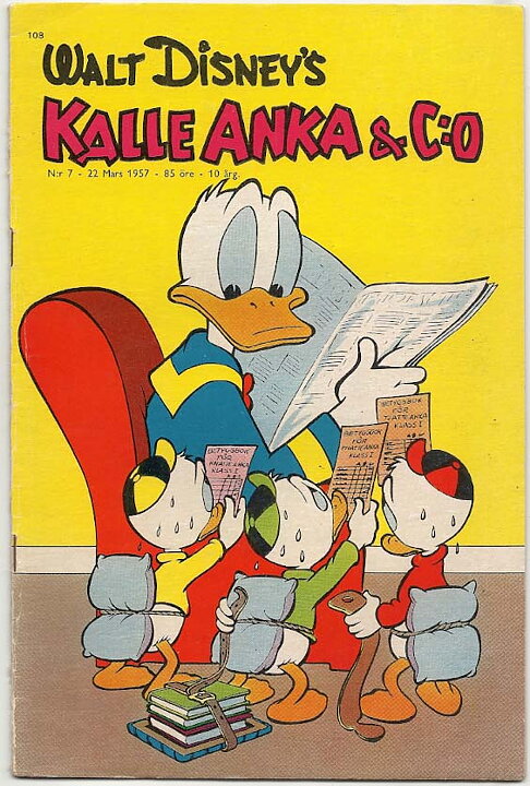 Kalle Anka & C:O 1957 Nr 7 FN