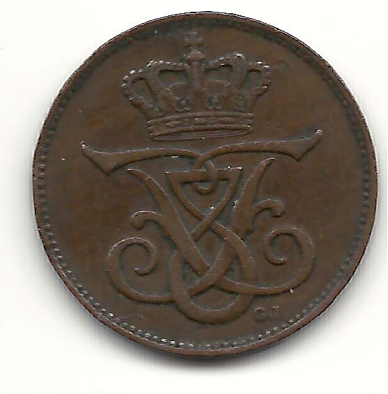 Danmark 2 öre 1907 1