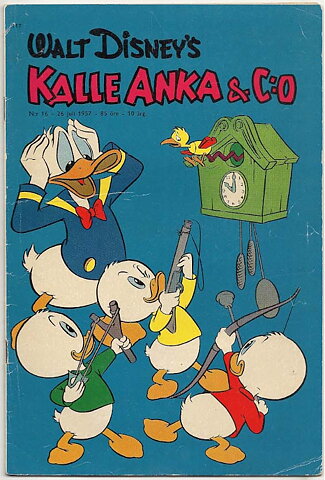 Kalle Anka & C:O 1957 Nr 16 GD