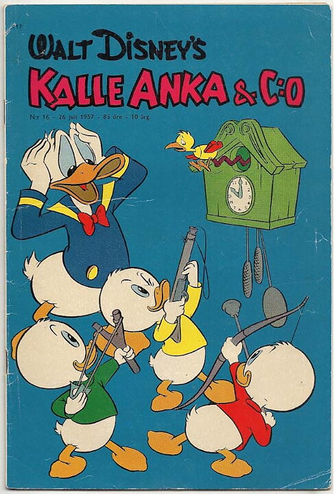 Kalle Anka & C:O 1957 Nr 16 GD
