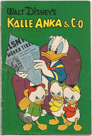 Kalle Anka & C:O 1957 Nr 17 GD/VG