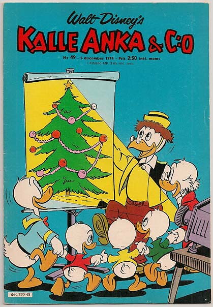 Kalle Anka & C:O 1974 Nr 49 FN/VF