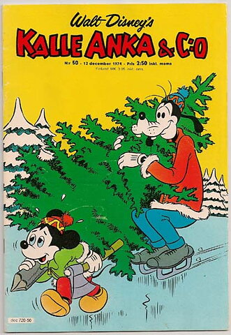 Kalle Anka & C:O 1974 Nr 50 FN-