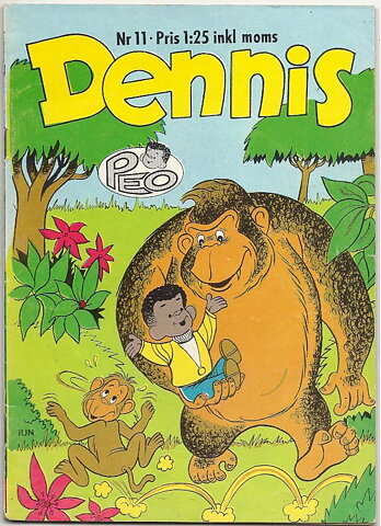 Dennis 1969 Nr 11 VG Ifyllt Korsord