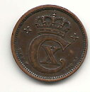 Danmark 1 öre 1919 1/1+