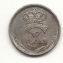 Danmark 10 öre 1919 1/1+