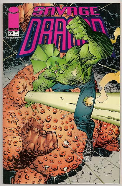 Savage Dragon # 72 VF-NM