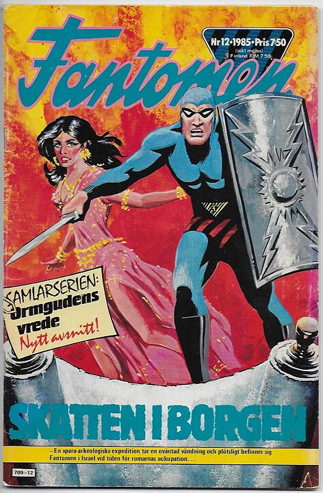 Fantomen 1985 Nr 12 GD med Samlarserien