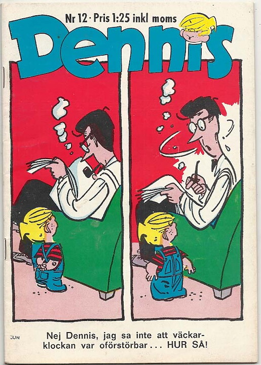 Dennis 1969 Nr 12 VG/FN Klotter