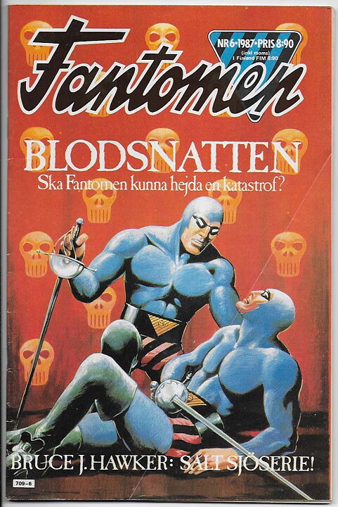 Fantomen 1987 Nr 6 VG