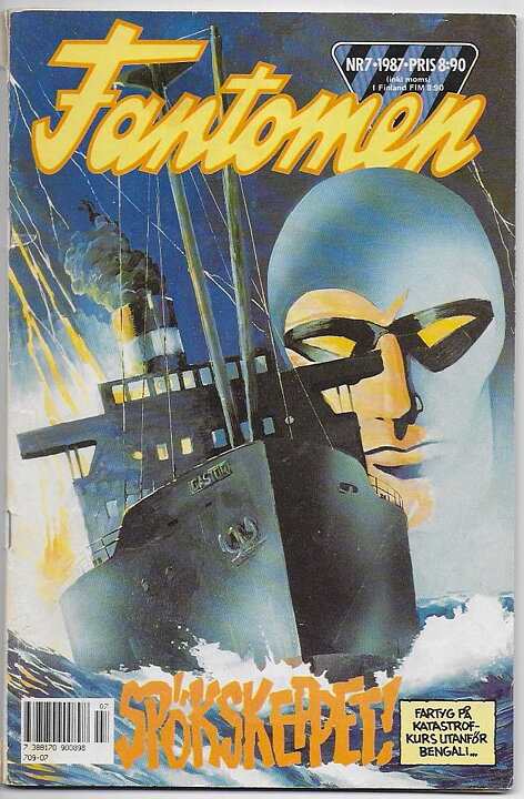 Fantomen 1987 Nr 7 GD