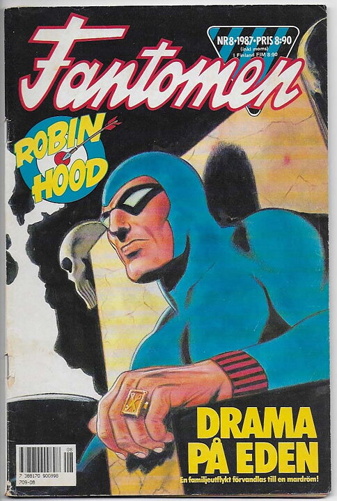 Fantomen 1987 Nr 8 VG