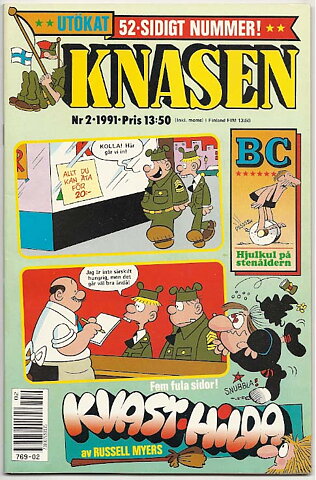 Knasen 1991 Nr 2 FN/VF