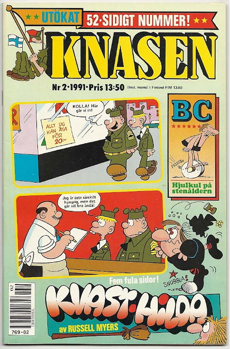 Knasen 1991 Nr 2 FN/VF