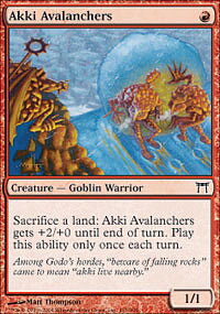 MTG Champions of Kamigawa - Akki Avalanchers