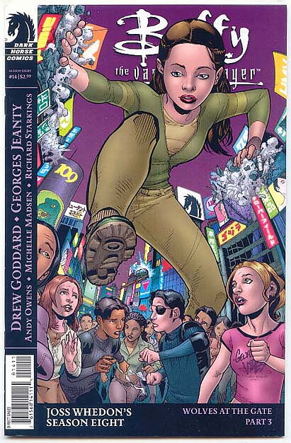 Buffy Season Eight # 14B NM Ny Import