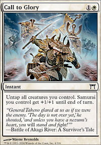 MTG Champions of Kamigawa - Call to Glory