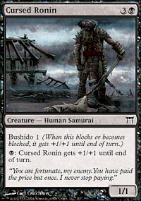 MTG Champions of Kamigawa - Cursed Ronin