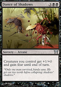 MTG Champions of Kamigawa - Dance of Shadows